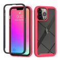 thumbnail image 1 of Allytech for iPhone 14 Pro Case with Tempered Glass Screen Protector, Slim Fit Two Layer Drop Protection Shockproof Clear Hard Back Case for Apple iPhone 14 Pro 6.1" 2022, Rose, 1 of 9