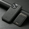 thumbnail image 1 of Allytech iPhone 14 Pro Magsafe Wallet Case Cover, 2 In 1 Wallet Case with Cards Holder Stand Shockproof Protective Bumper Detachable Wallet Phone Case Cover for Apple iPhone 14 Pro 6.1" - Black, 1 of 13