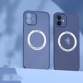 thumbnail image 1 of Allytech for iPhone 14 Pro Max 6.7 inch Ultra Slim Fit Case,Luxury PC Frosted Soft TPU Camera Lens Protective Magsafe Shockproof Bumper Magnetic Car Back Phone Cover.For iPhone 14 Pro Max,Purple, 1 of 11