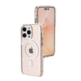thumbnail image 1 of Allytech iPhone 14 Pro Max Case Bling, Glitter Sparkle Magsafe Case Wireless Charging Support Shockproof Transparent Case Cover Back Shell for Apple iPhone 14 Pro Max 6.7" 5G - Gold, 1 of 1