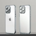 thumbnail image 1 of Allytech iPhone 14 Pro Max Case with Camera Protector, Not Yellowing Translucent Matte Frosted PC Back TPU Bumper Cover Anti-Drop Anti-Scratch Slim Shell Case for Apple iPhone 14ProMax 5G, Blue, 1 of 8