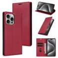 thumbnail image 1 of Allytech iPhone 14 Pro Max Wallet Case, Premium PU Leather RFID Blocking Cards Holder Flip Cover Stand Shockproof Anti-Scratch Phone Case for Apple iPhone 14 Pro Max - Red, 1 of 6