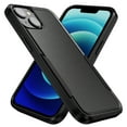 thumbnail image 1 of Allytech iPhone 15 Case Cover, Hybrid Bumper Back Cover Military Grade Protection Shockproof Classic PC Phone Case Cover for Apple iPhone 15 6.1" - Black, 1 of 7