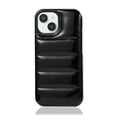 thumbnail image 1 of Allytech iPhone 15 Case, Luxury Glossy Down  Jacket Design Heavy Duty Shockproof Anti-Scratch Bumper Lightweight Phone Case for Apple iPhone 15 - Black, 1 of 3