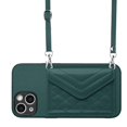 thumbnail image 1 of Allytech iPhone 15 Plus Case Wallet with Shoulder Strap, Luxury Back Cover for Girls Women PU Leather Shockproof Cards Holder Stand Magnetic Closure Phone Case for Apple iPhone 15 Plus, Green, 1 of 9