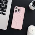 thumbnail image 1 of Allytech iPhone 15 Pro Case Mangnetic, Timeless Back Cover for Women Men [Compatible with Magsafe] Ultra Slim Fit Shockproof Anti-Scratch Bumper Phone Case for Apple iPhone 15 Pro, Pink, 1 of 1