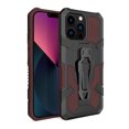 thumbnail image 1 of Allytech iPhone 15 Pro Max Case Cover, Military Grade Protection Back Cover with Bracket Clamp Shockproof Bumper Kickstand Anti-Scratch Phone Cases for Apple iPhone 15 Pro Max - Brown, 1 of 9