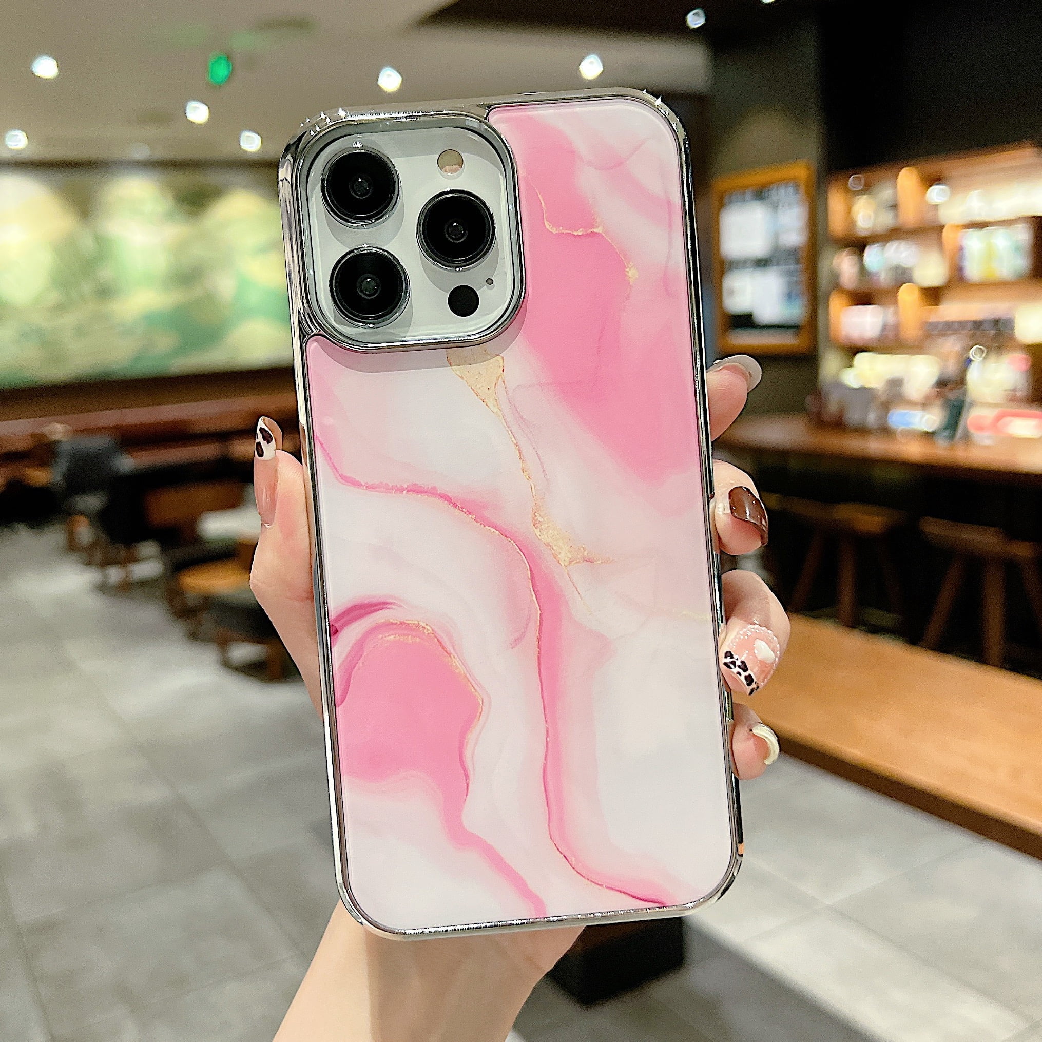 Allytech iPhone 15 Pro Max Case Marble, Chic Fashion Back Cover for Girls Women Shockproof Anti-Scratch Slim Anti-Scratch Phone Case for Apple iPhone 15 Pro Max - Pink Marble - Walmart.com Allytech iPhone 15 Pro Max Case Marble, Chic Fashion Back Cover for Girls Women Shockproof Anti-Scratch Slim Anti-Scratch Phone Case for Apple iPhone 15 Pro Max - Pink Marble - Walmart.com