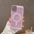 thumbnail image 1 of Allytech iPhone 16 Case, Magnetic Case for iPhone 16,  Compatible with Magsafe Wireless Charging Support Shockpoof Mesh Design Anti-slip Bumper Case Cover for Apple iPhone 16 - Lightpurple, 1 of 6