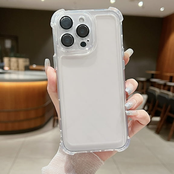 Allytech for iPhone 17 Pro Max Clear Case, Ultra Slim Lightweight Transparent Cover with Lens Protector, Soft TPU Anti-Yellowing Shockproof Protective Fashion Case for iPhone 17 Pro Max, Clear