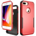 thumbnail image 1 of Allytech iPhone SE 2022 Case, iPhone SE 2020 Case, iPhone 8/7 Case, Rugged Hybrid TPU PC Military Grade Protection Shockproof Back Cover Case for Apple iPhone SE 2nd/3rd Gen/ iPhone 8/7 - Red, 1 of 7