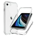 thumbnail image 1 of Allytech iPhone SE 2022 Case, iPhone SE 2020 Case, Hybrid TPU Rubber Heavy Duty Protection Anti-yellow Clear Back Cover Case for Apple iPhone SE 2022/2020 / iPhone 8/7 - Clear, 1 of 7