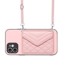 thumbnail image 1 of Allytech iPhone XR Case Wallet with Shoulder Strap, Luxury Back Cover for Girls Women PU Leather Shockproof Cards Holder Stand Magnetic Closure Phone Case for Apple iPhone XR,Pink, 1 of 9