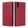 thumbnail image 1 of Allytech iPhone XR Wallet Case, Premium PU Leather RFID Blocking Cards Holder Flip Cover Stand Shockproof Anti-Scratch Phone Case for Apple iPhone XR - Red, 1 of 7