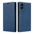 thumbnail image 1 of Allytech iPhone XS Max Wallet Case, Premium PU Leather RFID Blocking Cards Holder Flip Cover Stand Shockproof Anti-Scratch Phone Case for Apple iPhone XS Max - Blue, 1 of 7