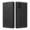 thumbnail image 1 of Allytech iPhone XS Max Wallet Case, Premium PU Leather RFID Blocking Cards Holder Flip Cover Stand Shockproof Anti-Scratch Phone Case for Apple iPhone XS Max - Black, 1 of 7