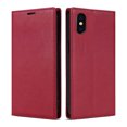 thumbnail image 1 of Allytech iPhone XS/X Wallet Case, Premium PU Leather RFID Blocking Cards Holder Flip Cover Stand Shockproof Anti-Scratch Phone Case for Apple iPhone XS/X - Red, 1 of 7