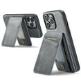 thumbnail image 1 of Allytechgroup 2 in 1 Detachable Wallet Case Cover for Apple iPhone 14 Pro Max, Compatible with Magsafe Cards Holder Purse Pokcet Shockproof Slim Fit Phone Case for iPhone 14 Pro Max, Gray, 1 of 9