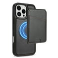 thumbnail image 1 of Allytechgroup 2 In 1 Wallet Case for Apple iPhone 16 Pro Max, Detachable Cards Holder Compatible with Magsafe Anti-Scratch Bumper Shockproof Drop Protection Phone Case for Women Men, Black, 1 of 10