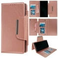 thumbnail image 1 of Allytechgroup 2 in 1 Wallet Case for Google Pixel 9A, Detachable Back Cover Multiple Cards Slots Magnetic Closure Phone Case for Google Pixel 9A, Rosegold, 1 of 10