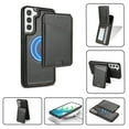 thumbnail image 1 of Allytechgroup 2 In 1 Wallet Case for Samsung Galaxy A54 5G, Detachable Cards Holder Compatible with Magsafe Anti-Scratch Bumper Shockproof Drop Protection Phone Case for Women Men, Black, 1 of 10