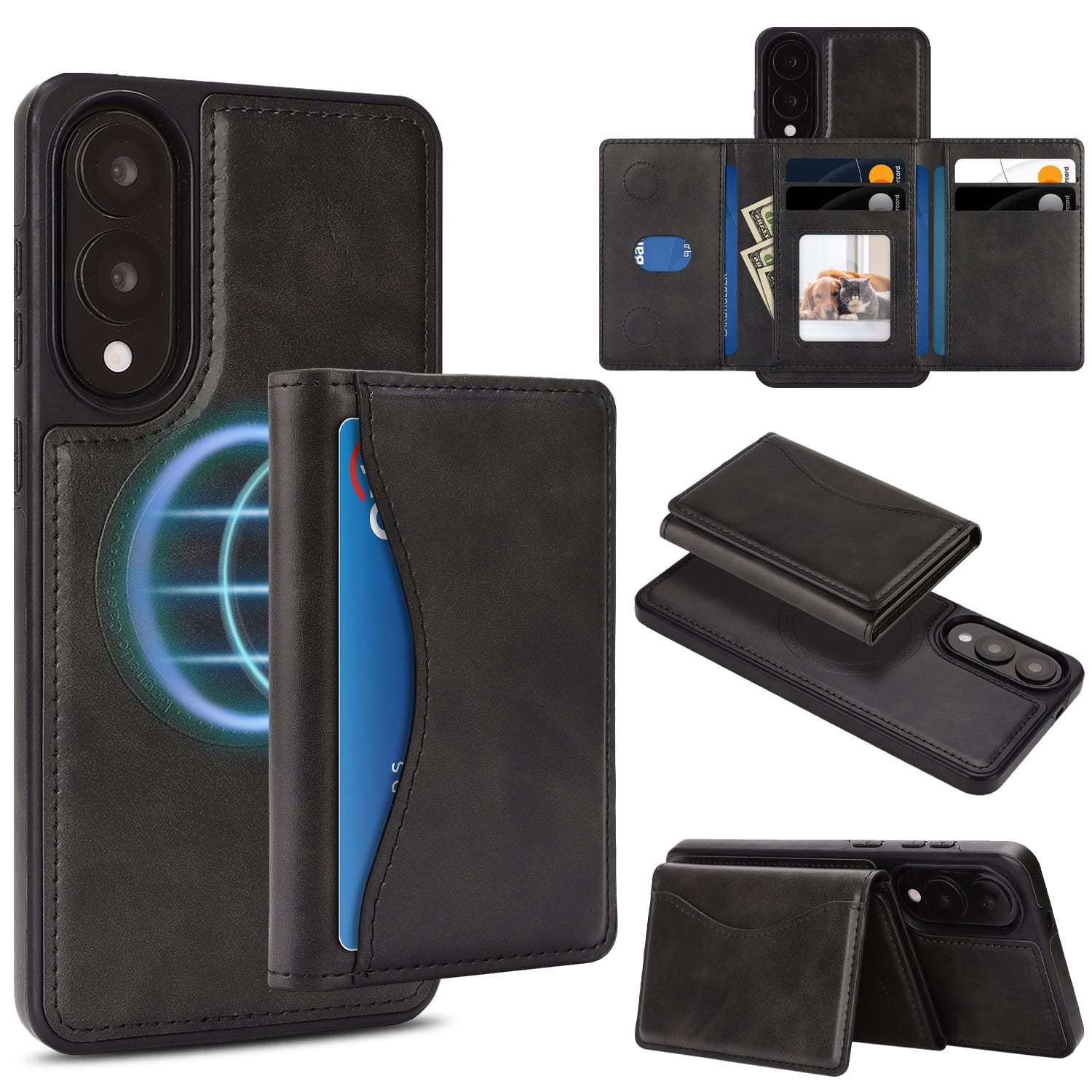 Allytechgroup 2 In 1 Wallet Case for Samsung Galaxy S25 Edge ...