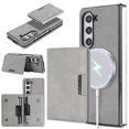 thumbnail image 1 of Allytechgroup 2 in 1 Wallet Case for Samsung Galaxy Z Fold 7, Detachable Cards Holder [Compatible with Magsafe] Shockproof Anti-Scratch Slim Fit Shell Cover for Galaxy Z Fold 7, Gray, 1 of 11