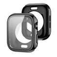 thumbnail image 1 of Allytechgroup 2 Pack for Apple Watch Series 11/ Series 10 42mm Screen Protector Case, All-Around Tempered Glass Screen Protector Case Ultra-Thin for iWatch Series 11/ 10 Protection Cover, Black, 1 of 6