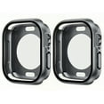 thumbnail image 1 of Allytechgroup 2 Pack Case for Apple Watch Series 10 42mm, with Screen Protector Full Body Shockproof Anti-Scratch Dustproof Bumper Rugged Case Cover for iWatch Series 10 42mm, Gray, 1 of 5