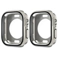 thumbnail image 1 of Allytechgroup 2 Pack Case for Apple Watch Series 10 46mm, with Screen Protector Full Body Shockproof Anti-Scratch Dustproof Bumper Rugged Case Cover for iWatch Series 10 46mm, Titanium, 1 of 5