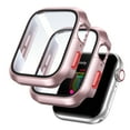 thumbnail image 1 of Allytechgroup 2 Pack Case Compatible for Apple Watch Series 10 46mm Screen Protector, Full Hard PC Scratch Resistant Bumper Protective Cover for iWatch Series 10 46mm, Rosegold, 1 of 7