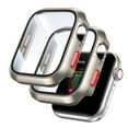 thumbnail image 1 of Allytechgroup 2 Pack Case Compatible for Apple Watch Series 10 46mm Screen Protector, Full Hard PC Scratch Resistant Bumper Protective Cover for iWatch Series 10 46mm, Starlight, 1 of 7