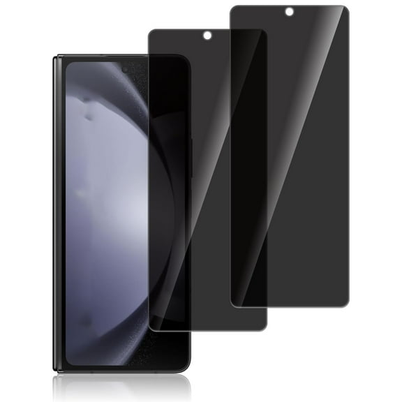 Allytechgroup 2 Packs Screen Protector for Samsung Galaxy S25+, Privacy Screen Protector Anti-Spy Case Friendly Easy Installation Bubble Free Full Coverage Tempered Glass Film - Black