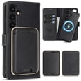 thumbnail image 1 of Allytechgroup 3 In 1 Samsung Galaxy S23 Case with Detachable Wallet & Card Holder, Compatible with Mag-safe PU Leather Folio Cover RFID Protection Phone Case for Samsung Galaxy S23,Black, 1 of 7