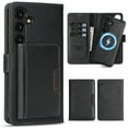 thumbnail image 1 of Allytechgroup 3 in 1 Wallet Case for Samsung Galaxy S23, Detachable Back Cover & Cards Holder Compatible with Mag-safe Shockproof RFID Blocking Stand Phone Case for Samsung Galaxy S23,Black, 1 of 8