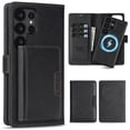 thumbnail image 1 of Allytechgroup 3 in 1 Wallet Case for Samsung Galaxy S25 Ultra,Detachable Back Cover & Cards Holder Compatible with Mag-safe Shockproof RFID Blocking Stand Phone Case for Samsung Galaxy S25 Ultra,Black, 1 of 8