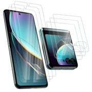 Allytechgroup [3 Pack] Screen Protector Film for Motorola Razr+ 2024, HD Clear Bubble Free Anti-Scratch Case Friendly Screen Protector for Motorola Razr+ 2024, Clear