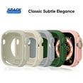 thumbnail image 1 of Allytechgroup [5 Pack] Silicone Case for Apple Watch Series 10 46mm, Shockproof & Anti-Scratch Covers, Multiple Colors for Stylish Protection Dustproof Cover for iWatch Series 10 46mm, 1 of 6
