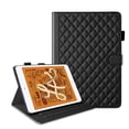 thumbnail image 1 of Allytechgroup for 7.9 inch Apple iPad Mini 5th/4th/3rd/2nd/1st Gen Case with Pencil Holder, Multi-Angle Viewing Stand, Elegant PU Leather Card Pockets Kickstand Cover, Auto Sleep/Wake Case, Black, 1 of 8