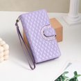 thumbnail image 1 of Allytechgroup 9 Cards Slots Wallet Case for Google Pixel 8 Pro, Zipper Pocket Hand Wrist Stand Kickstand Shockproof Bumper Phone Case Cover for Google Pixel 8 Pro for Girls Women, Purple, 1 of 14