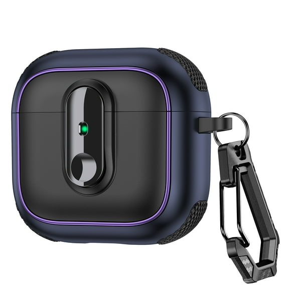 Allytechgroup for AirPods 3rd Gen (2021) Case with Keychain, Compatible with AirPods 3rd Gen, Compatible with MagSafe, Powerful Drop Protection for Women Men, Darkblue