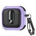 thumbnail image 1 of Allytechgroup for AirPods 3rd Gen (2021) Case with Keychain, Compatible with AirPods 3rd Gen, Compatible with MagSafe, Powerful Drop Protection for Women Men, Purple, 1 of 8