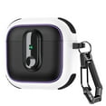 thumbnail image 1 of Allytechgroup for AirPods 4 Case Cover 2024 with Keychain, Compatible with AirPods 4th Generation Case (2024), Compatible with MagSafe, Powerful Drop Protection for AirPod 4 Case, White, 1 of 8