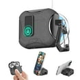 thumbnail image 1 of Allytechgroup AirPods Pro 2 Case with Keychain, Cell Phone Stand Design Hard PC Shockproof Dustproof Anti-Scratch Bumper Rugged Case Cover for Apple Airpods Pro 2nd Generation 2022, Gray, 1 of 8