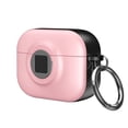 thumbnail image 1 of Allytechgroup for Airpods 4 Case with Keychain, Support Wireless Charging Protective Headphone Case Cover for Apple Airpods 4th Generation 2024 Front LED Visible, Pink, 1 of 7
