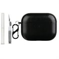 thumbnail image 1 of Allytechgroup for Airpods 4th Gen with Keychain & Cleaning Kit, PU Leather Visible Front LED Shockproof Full Body Protective Cover Headphone Case for Airpods 4th Gen 2024 (USB-C), Black, 1 of 13