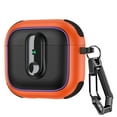 thumbnail image 1 of Allytechgroup for Airpods Pro 2nd Gen (2022) with Keychain, Compatible with MagSafe, Powerful Drop Protection Shockproof for Airpods Pro 2nd Gen (2022) Case, Orange, 1 of 7