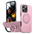 thumbnail image 1 of Allytechgroup For Apple iPhone 13 Pro Max Magnetic Case Cover with Kickstand, [Compatible with Magsafe] Anti-Scratch Ring Holder Bumper Drop Protection Phone Case for iPhone 13 Pro Max, Pink, 1 of 7