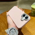 thumbnail image 1 of Allytechgroup for Apple iPhone 17 Case, [Compatible with MagSafe ] Durable Soft TPU Back Shockproof Cover & Hard Bumper Anti-Yellowing Magnetic Military Grade Drop  Protection Phone Case, Pink, 1 of 7
