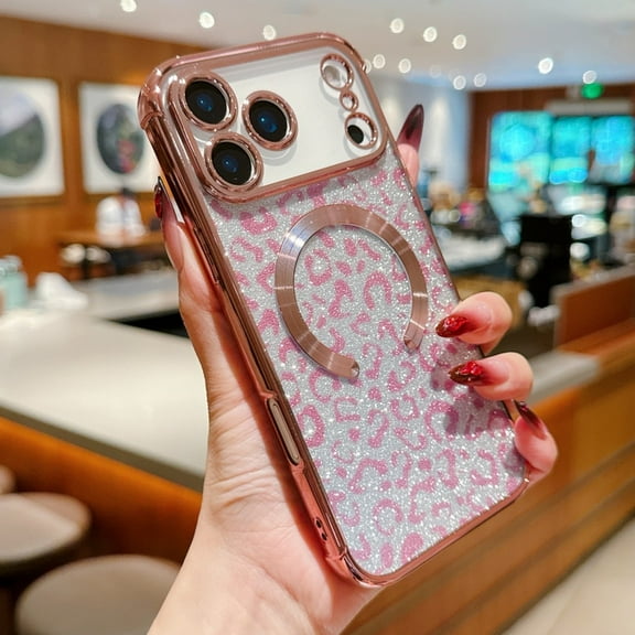 Allytechgroup for Apple iPhone 17 Pro Case, Shock-Absorbent Lightweight Non-Slip TPU Protective Basic Case Wireless Charging Compatible Shockproof Bumper for iPhone 17 Pro, Pink